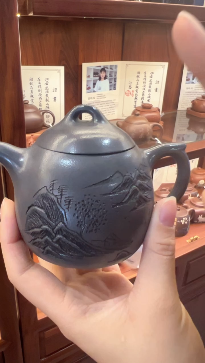 【闪购商品】摆件闪购紫砂茶壶摆件41