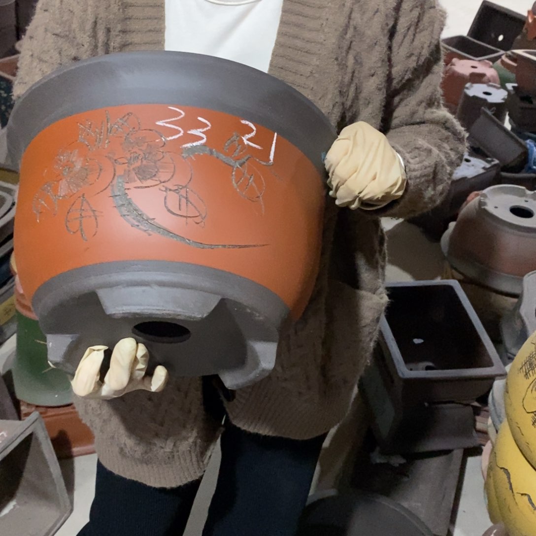 紫砂花盆紫砂花盆