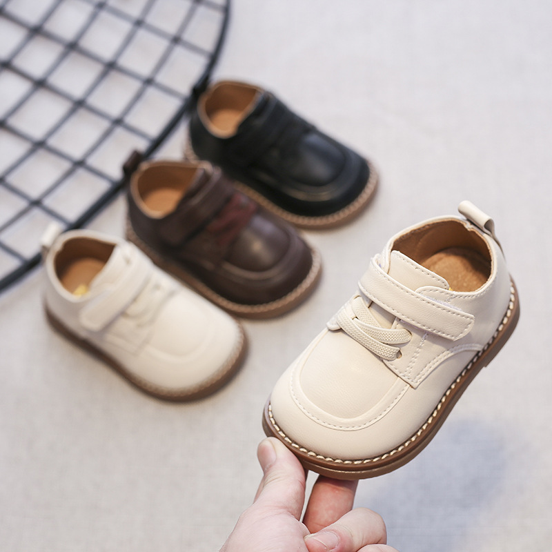 GUY宝宝学步鞋春秋单鞋0—2-3岁婴幼儿休闲鞋男童软底皮鞋女童韩版