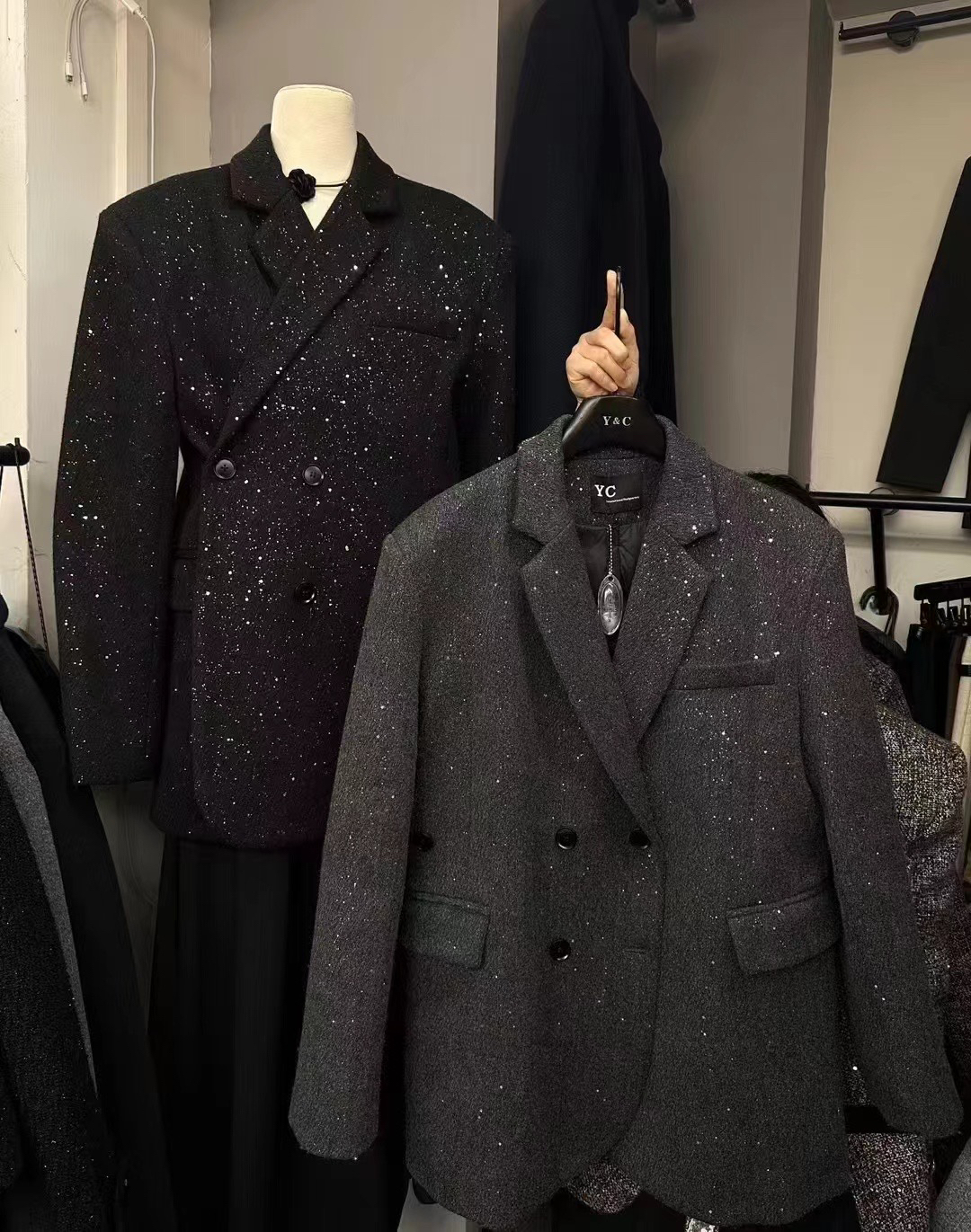 【dads】欧款轻奢加棉西装