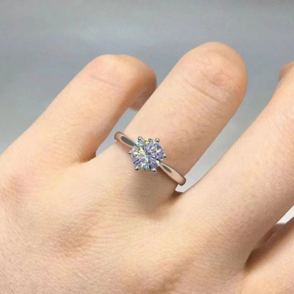 925银戒指 925银女士气质时尚镶嵌银色精致可调节经典.戒指6款