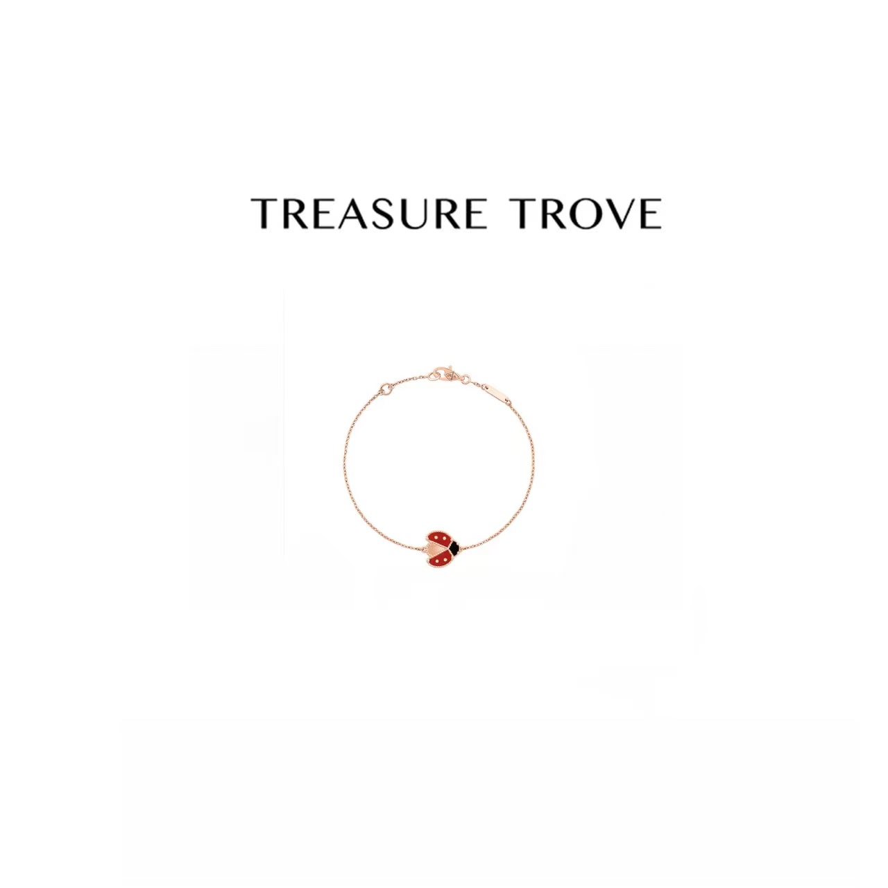 铜合金手链 TREASURE TROVE手链CNC工艺瓢虫经典时尚