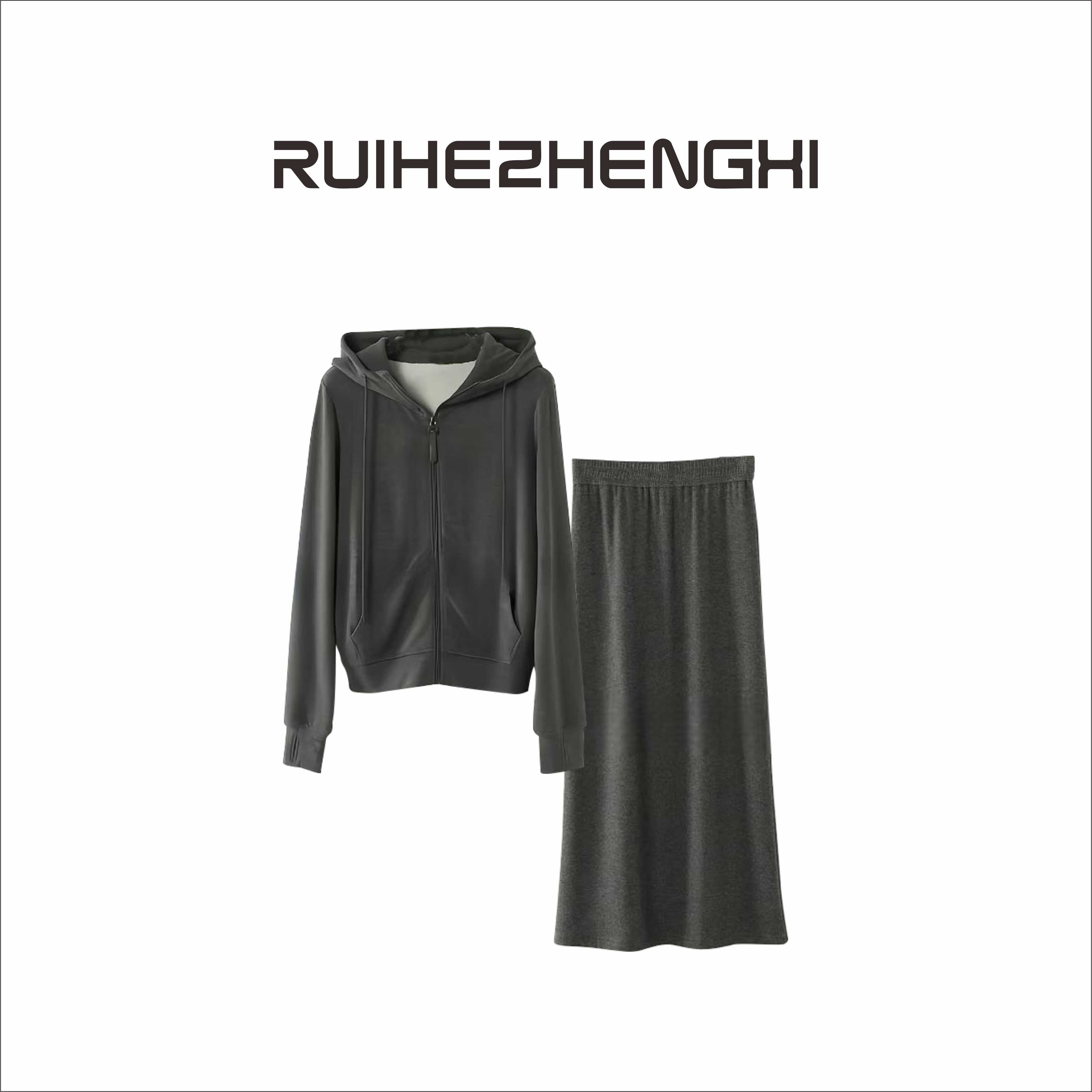 【NO退换不支持七天】｜瑞和正熙900520“小奶狗”时尚老钱风拉链套装