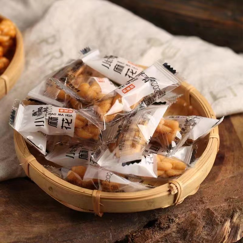 香酥小麻花单独包装休闲食品酥脆麻辣口味酥脆小麻花香脆美味零食
