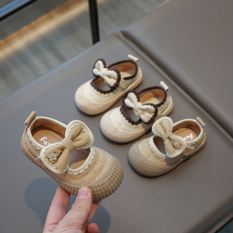 学步鞋2025女童公主鞋夏季鞋子春秋童鞋婴儿公主风防滑春季幼儿