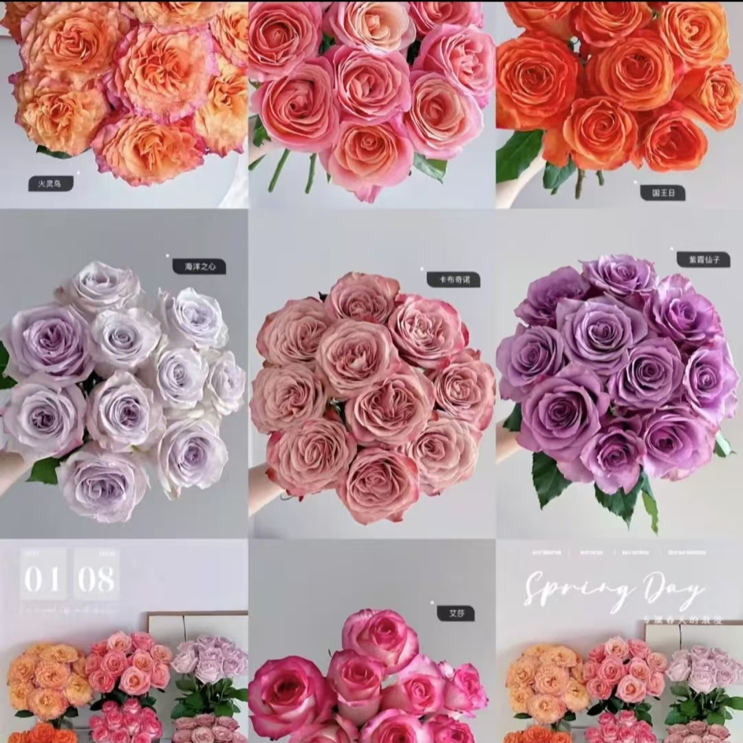 【鲜花组合套餐】 一单冷链包邮 百分之20不售后！