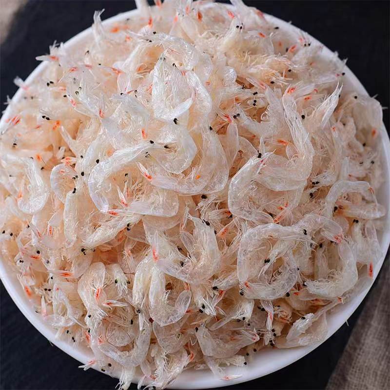 当季虾皮满肉荣成市靖海特产淡干无添加 2袋1斤 顺丰包邮冷冻保存