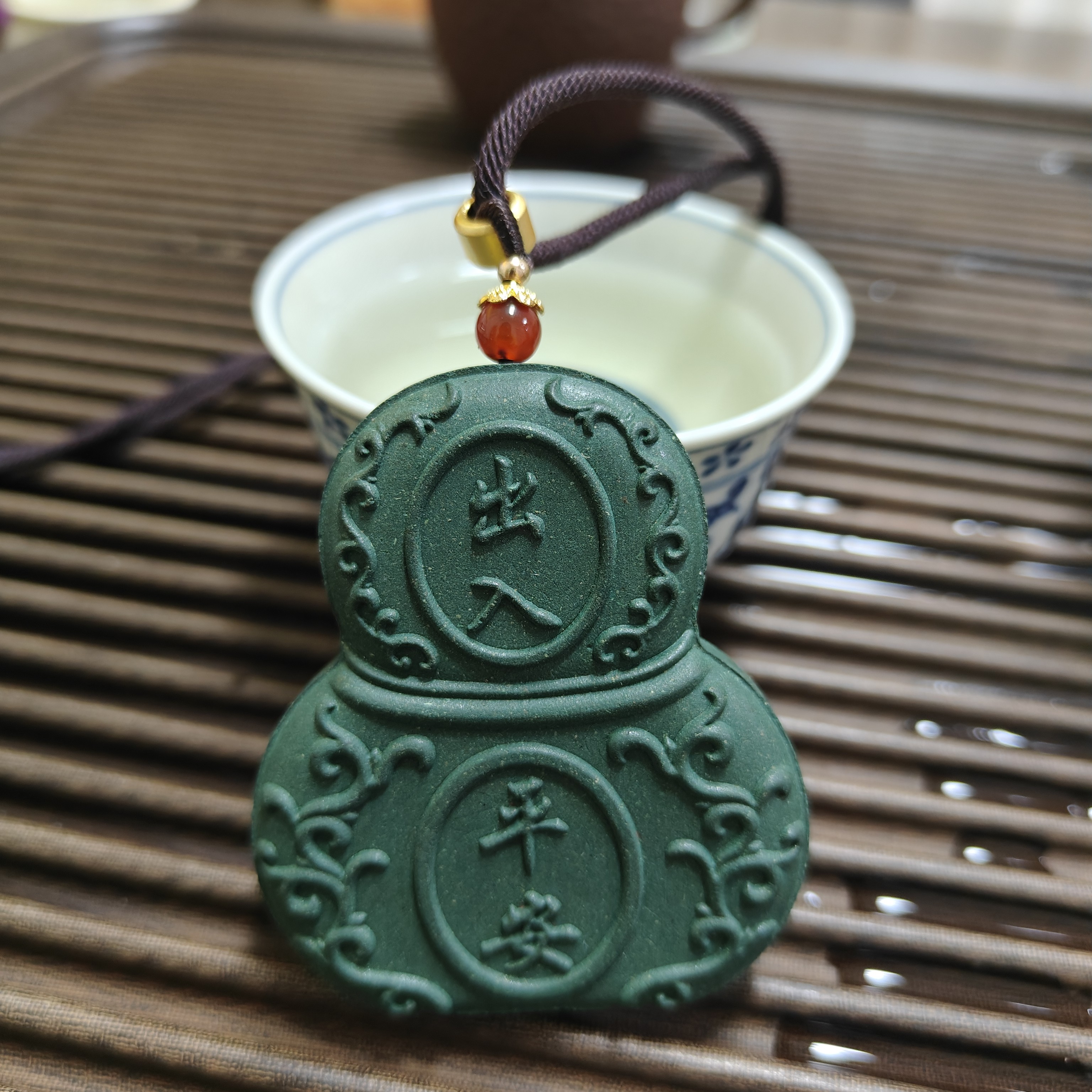 车挂 门挂香牌  一路平安 招财进宝 宽55MM 长65MM