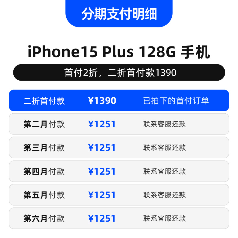 全新未使用Apple/苹果正品新机未激活苹果15plus原装手机_二手商品- 大