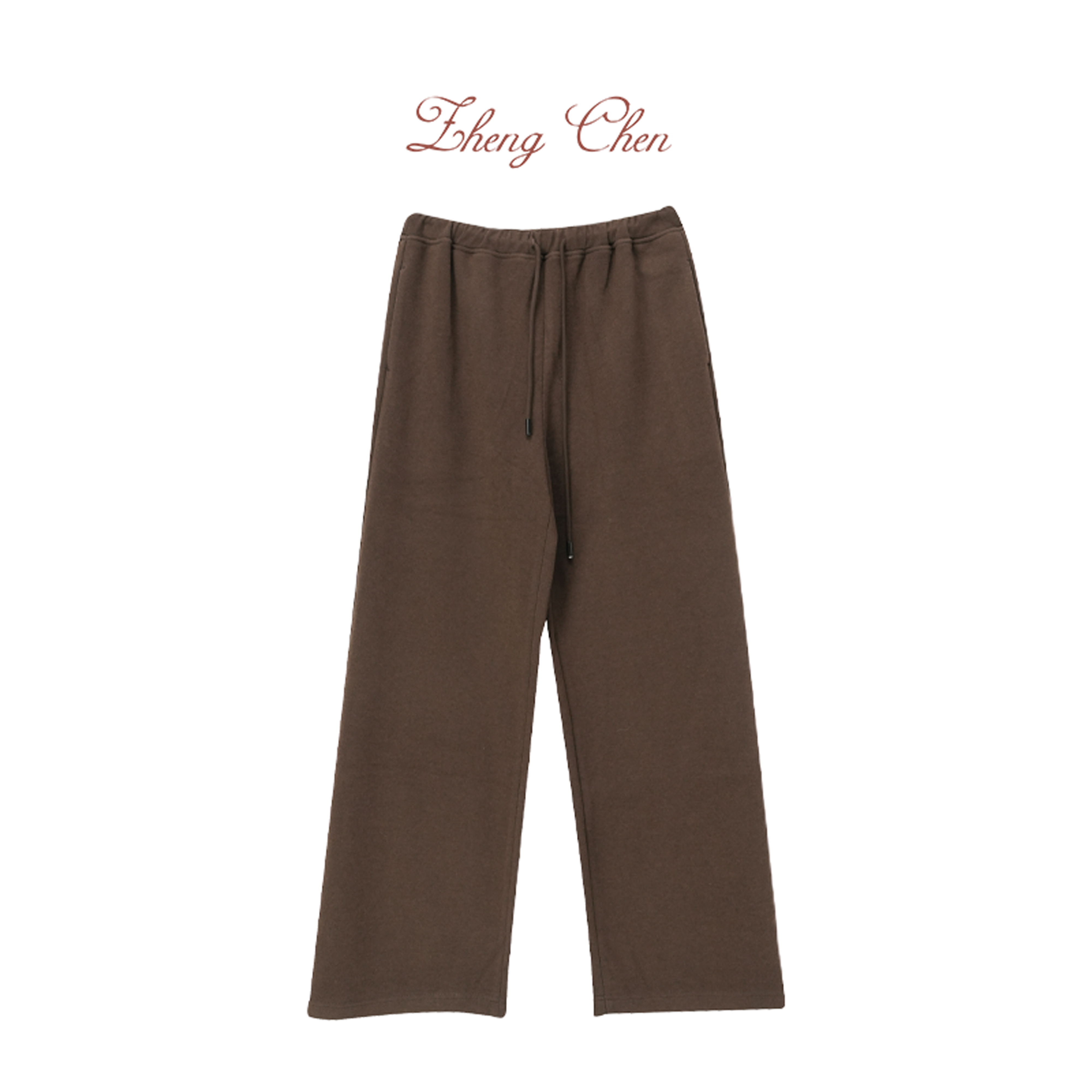 Zhengchen/正辰醋酸羊毛混纺加厚直筒休闲裤 Y-P680110