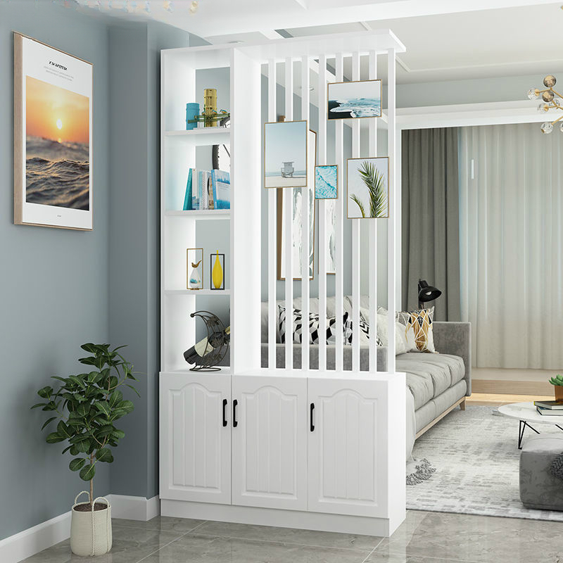 新欧式简约北欧现代鞋柜隔断屏风置物架客厅餐厅卧室入户玄关隔断