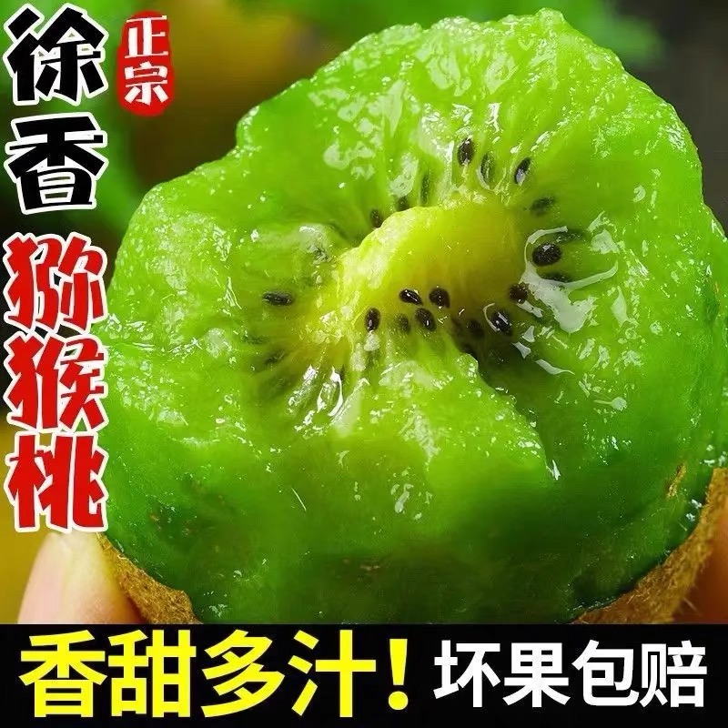 2024正宗陕西徐香猕猴桃30枚单果60-80g现摘现发坏果包赔不甜包赔