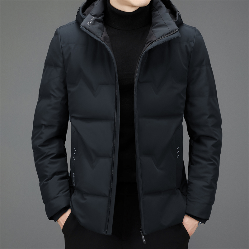 波司登羽绒服男短款活帽冬季爸爸装外套2023秋冬季新款男士鸭绒服