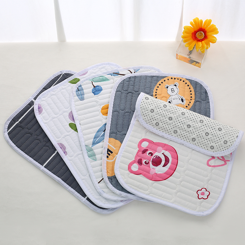 新生儿婴儿隔尿垫防水可洗水洗棉宝宝尿垫小号防漏尿片布垫透气