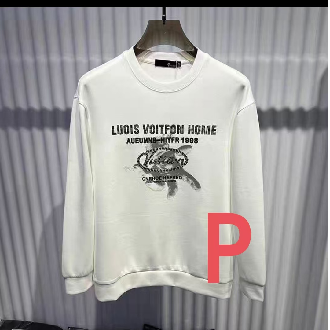 秋冬新款潮流百搭个性欧货卫衣休闲网红圆领T恤男P