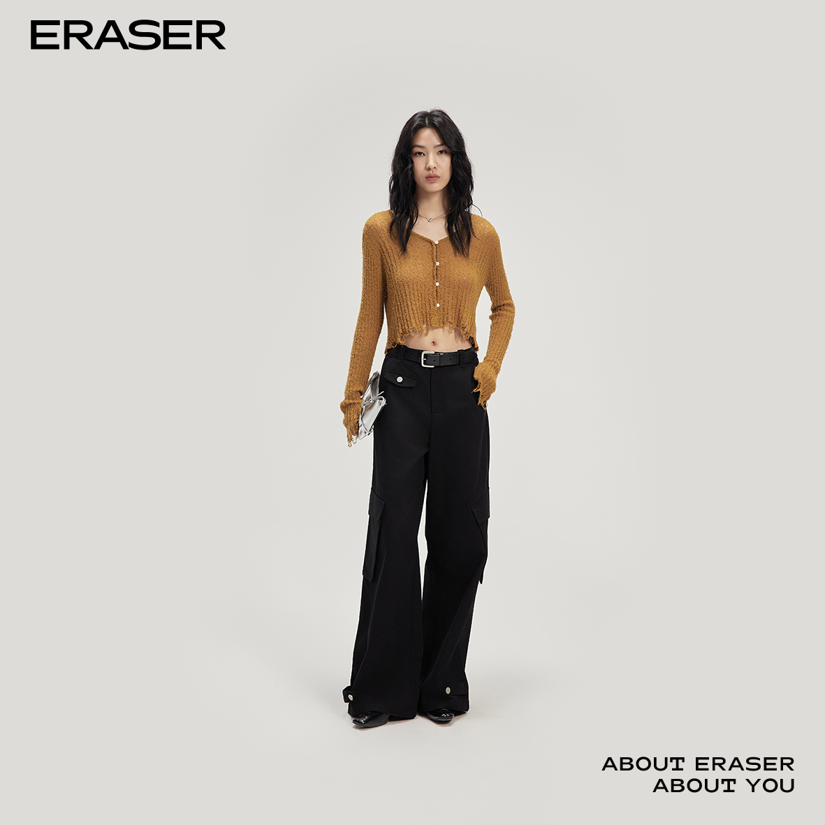 ERASER橡皮开衫毛衣1241110006