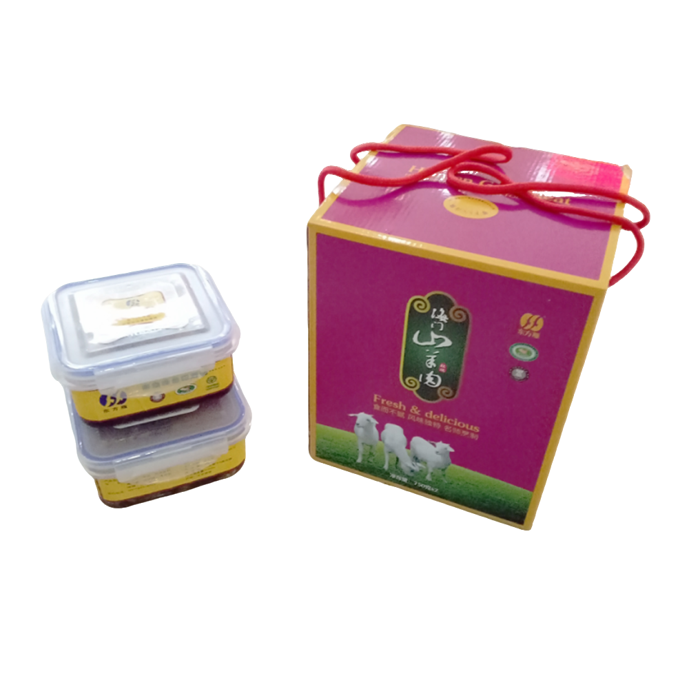 江苏特产红烧海门山羊肉包装加热即食肥嫩鲜美食儿不腻750g*2