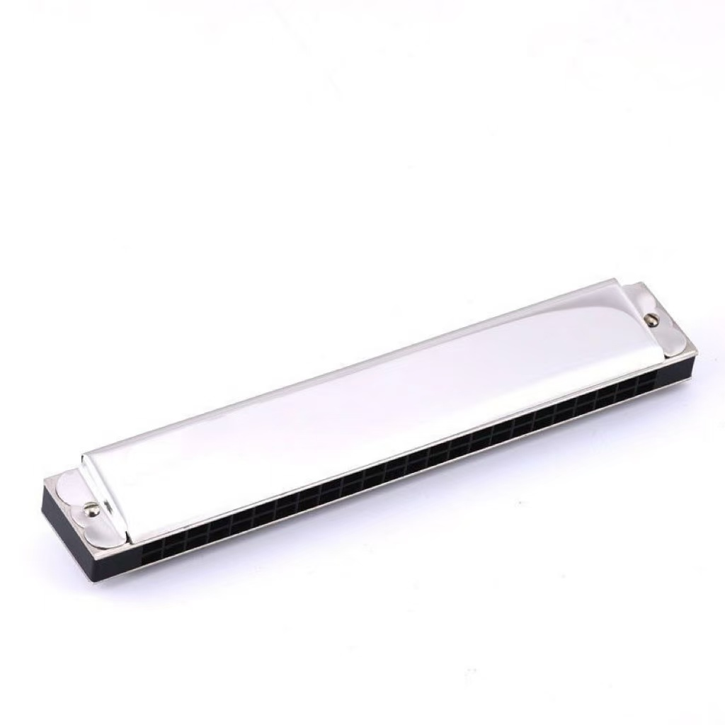 二十四孔复音口琴