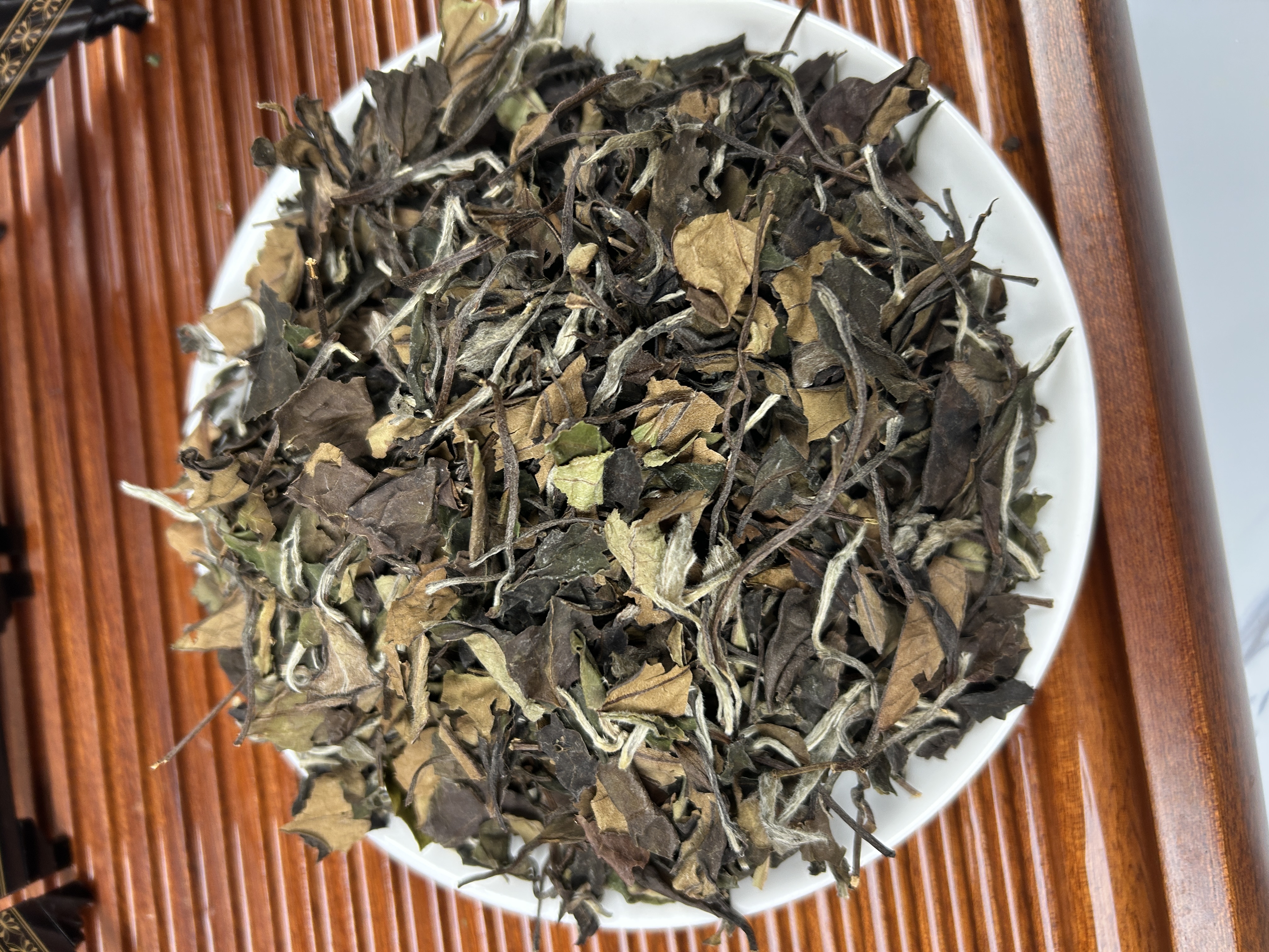 【福鼎白茶】2018寿眉老白茶散茶