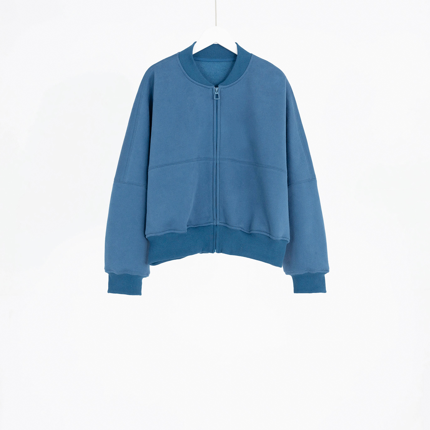 （几里与麻）纯色百搭加绒气质休闲短外套 衣长54 胸围140 126221