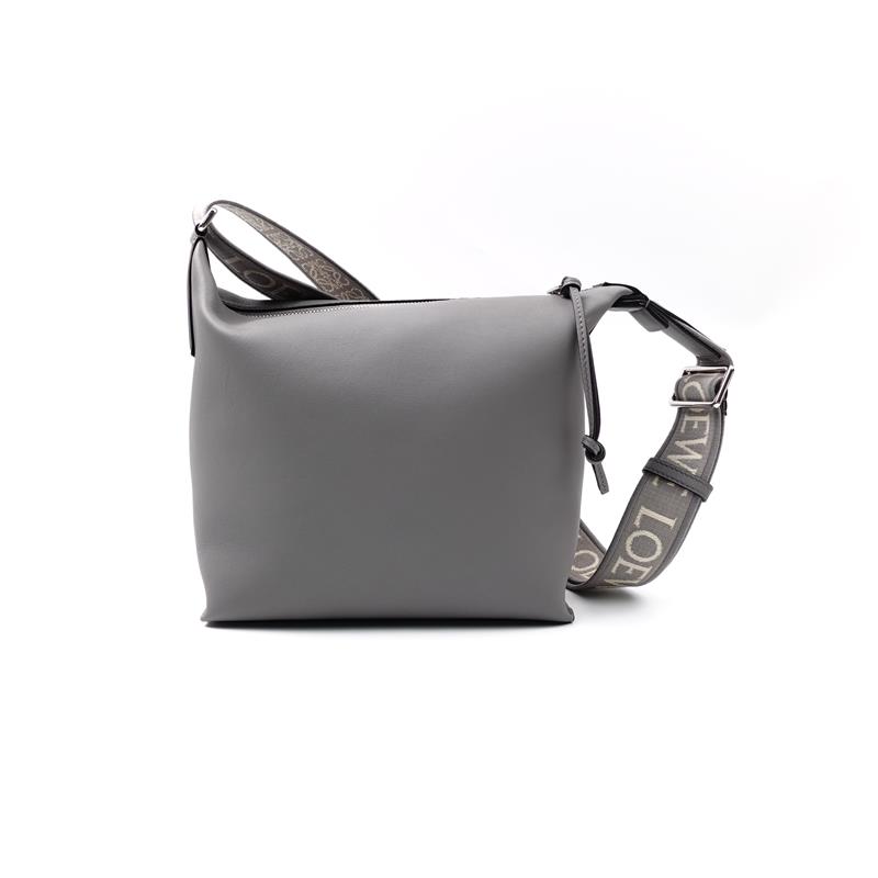 99新 LOEWE/罗意威 罗意威Cubi灰色单肩包H_ZY0000375281
