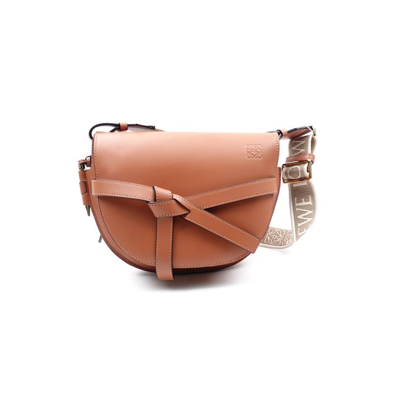 99新 LOEWE/罗意威 罗意威 Gate 棕色单肩包T_ZY0000392175