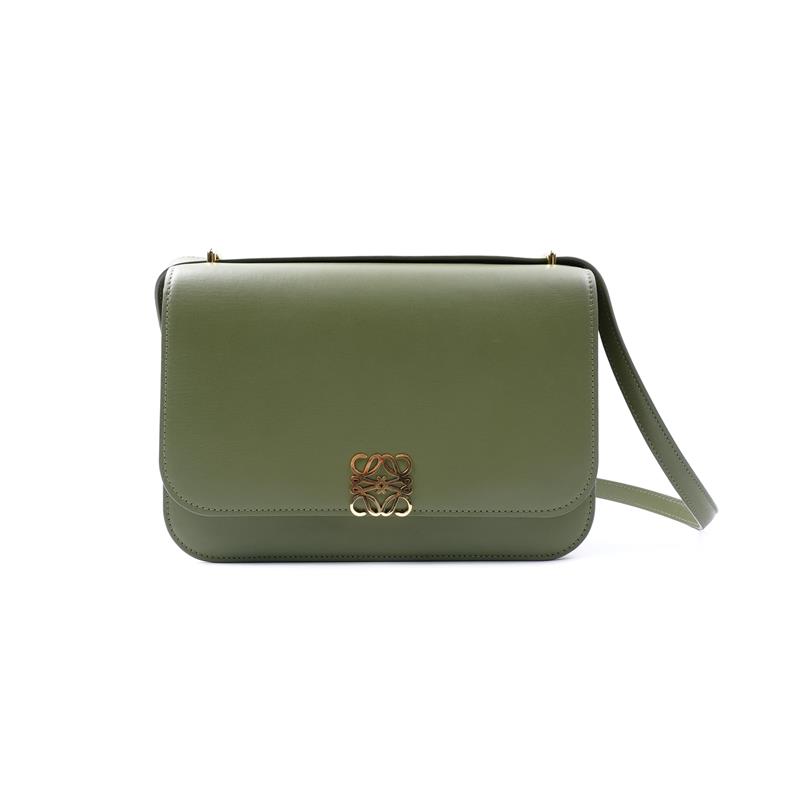 99新 LOEWE/罗意威 罗意威 GOYA绿色单肩包/T_ZY0000367812