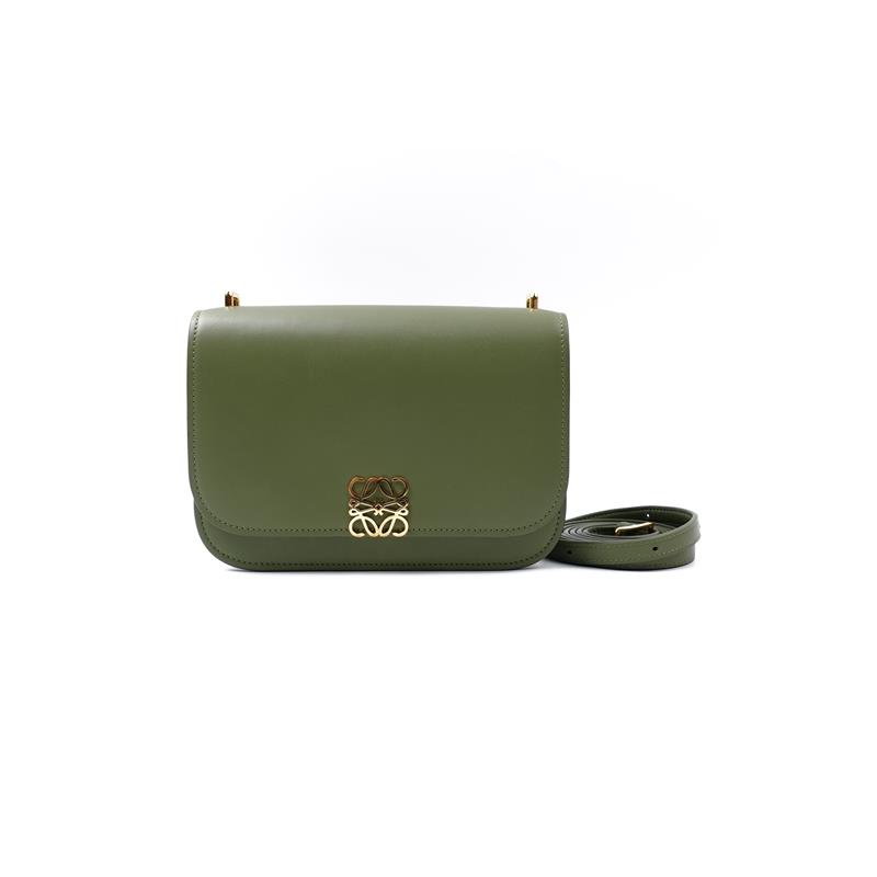 99新 LOEWE/罗意威 罗意威 GOYA 绿色单肩包/T_ZY0000374047