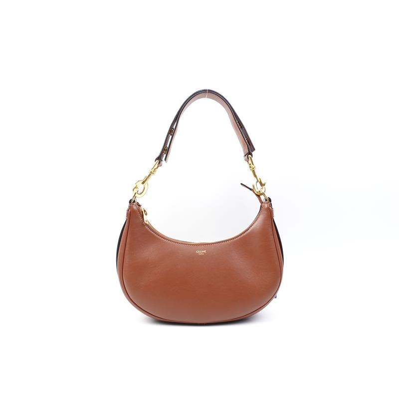 95新 Celine/思琳  Ava棕色单肩包/H_ZY0000358347
