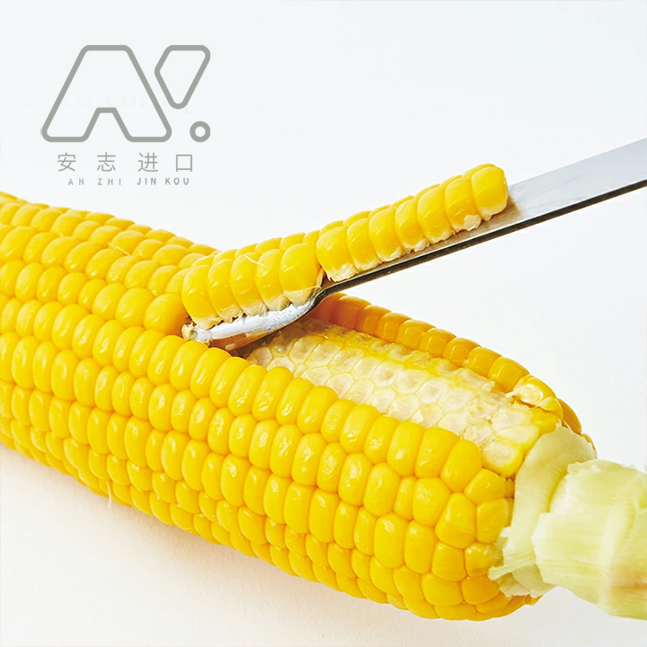 日本进口吉川eatoco系列不锈钢18-8玉米刨刀家用手动剥玉米器