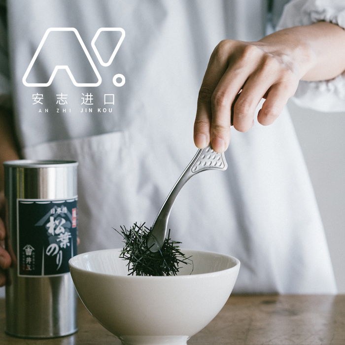 手持短夹，替代双手。日本制进口不锈钢18-8食品夹茶叶夹子茶镊子