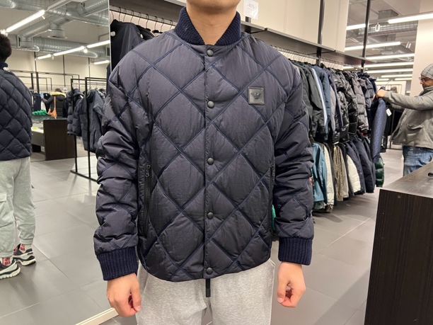 Emporio Armani 男士羊毛羽绒服
