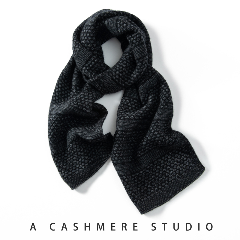 花纱~ZD-688# 山羊绒围巾170*25瓦莎同款花纱围脖男女通用155