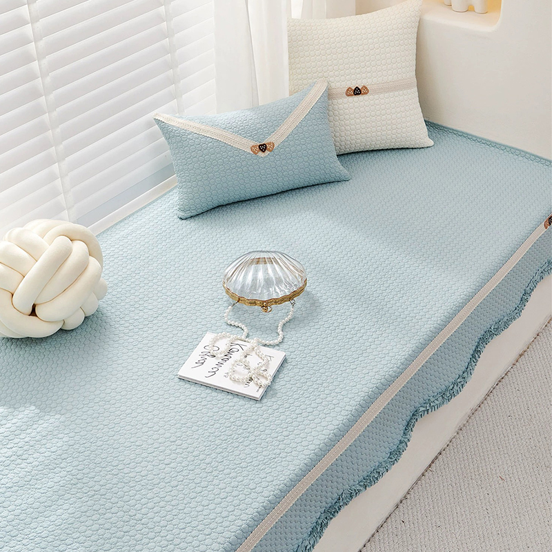 纯棉窗台网红防滑窗台垫子卧室阳台坐垫榻榻米垫可定做四季通用