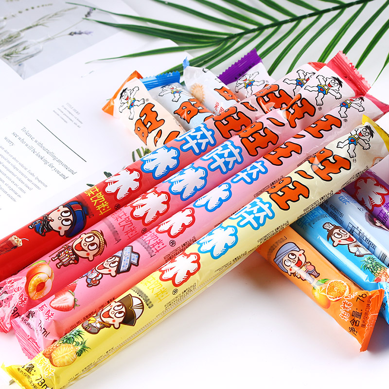 [旺旺碎冰冰]果味饮料78ml20支家庭装碎碎冰棒棒冰冷饮批发