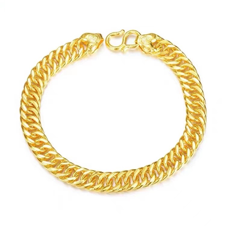 【金展珠宝】足金 老板手链