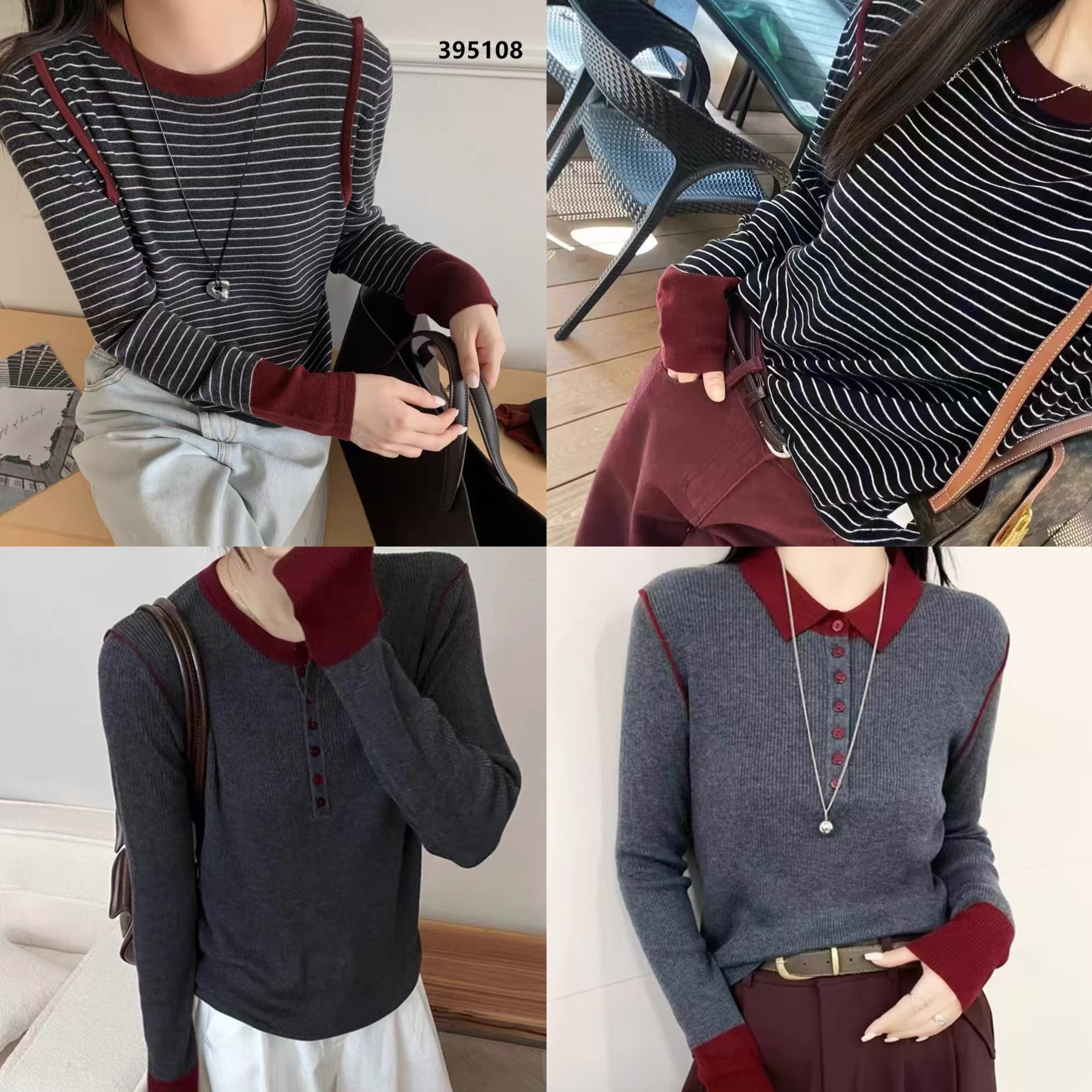 编号A01-A100冬季新款保暖针织衫毛衣