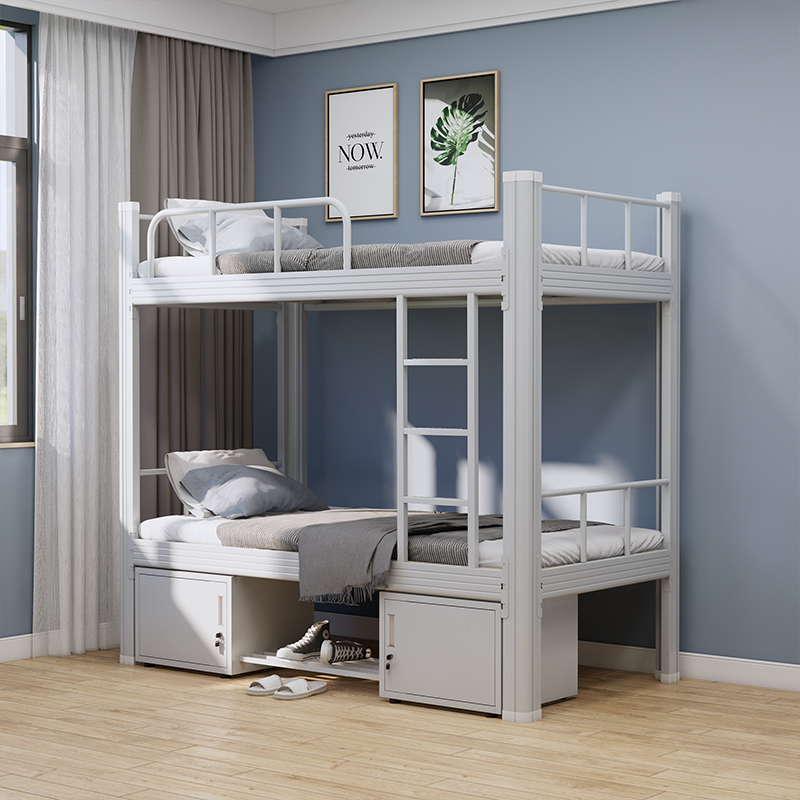 学生上下铺员工上下铺铁床公寓双人床