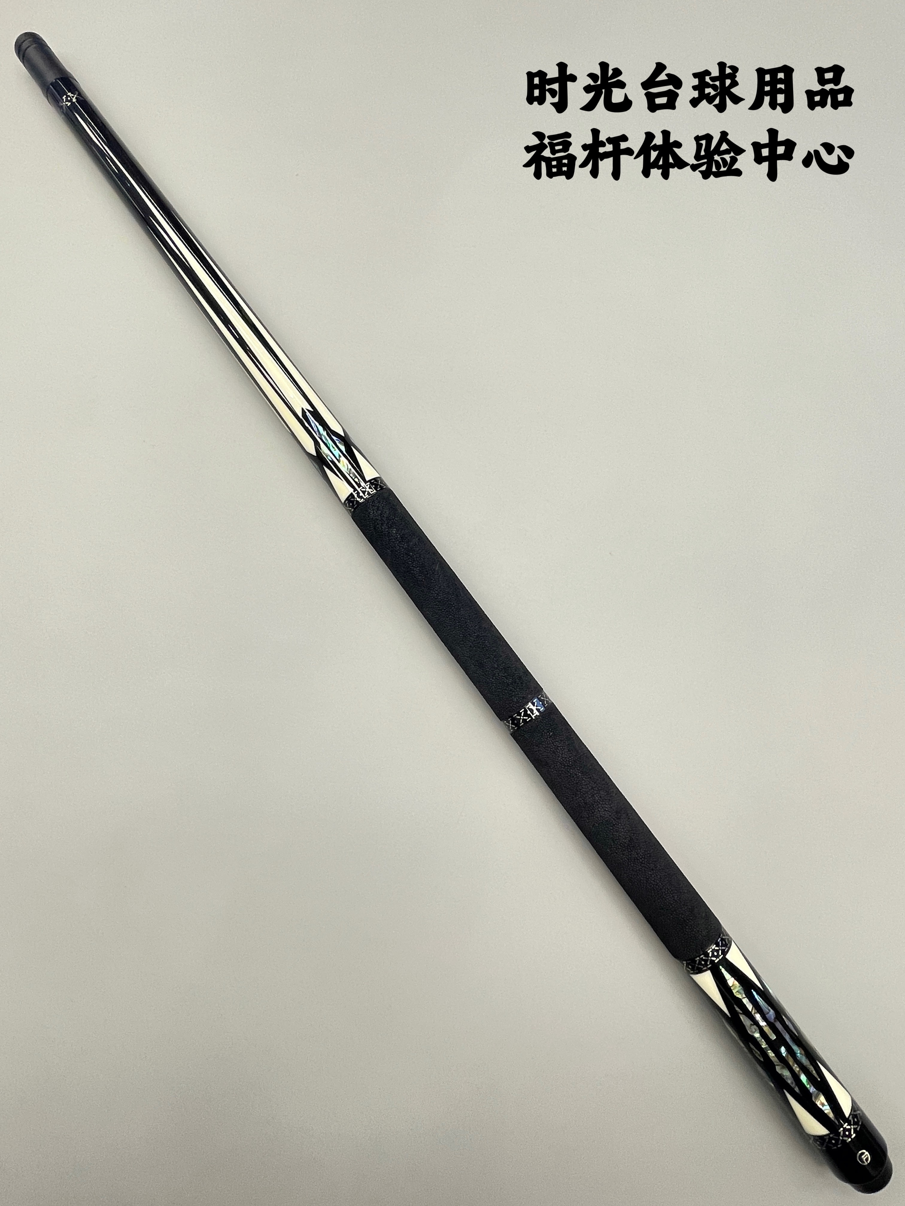 福杆新款大头杆铠甲黑檀球杆