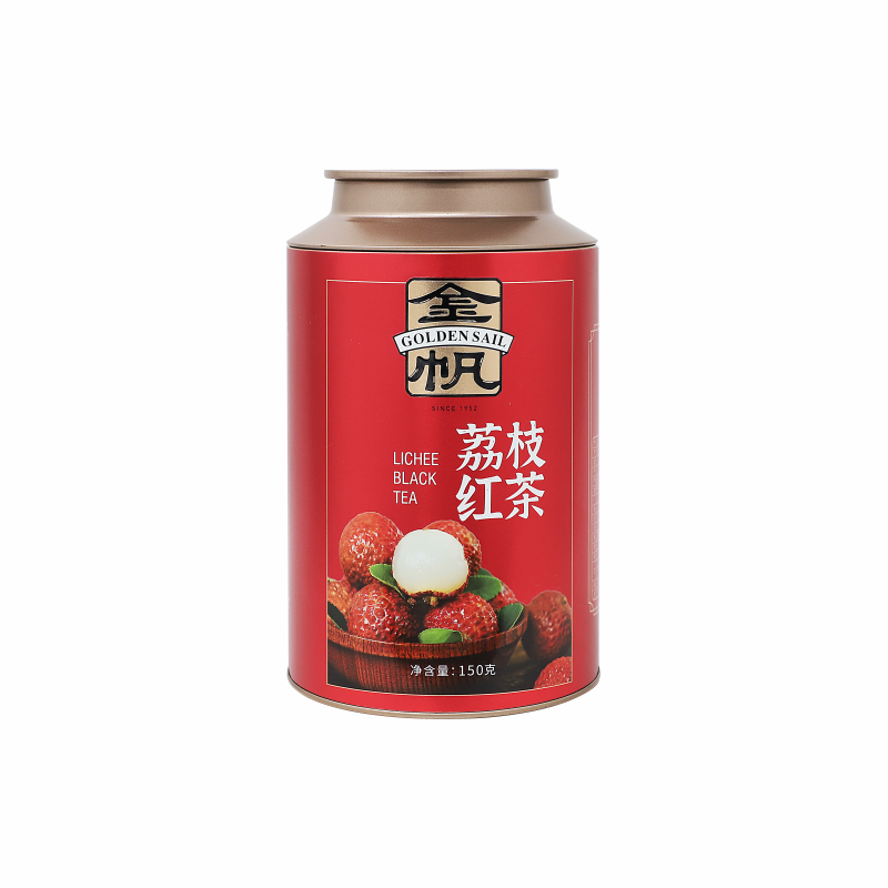 金帆牌原味荔枝红茶Plus版烘焙工艺果肉升级款耐泡回甘2023年春茶