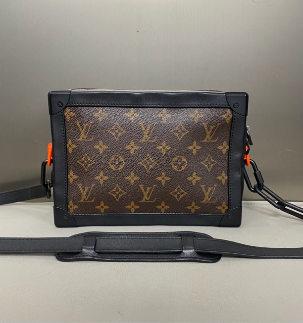 95新 LouisVuitton/路易威登 lvsoft trunk经典老花斜挎包tt011