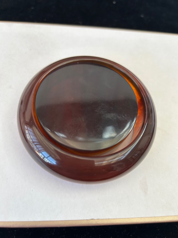 缅甸琥珀棕红蜜手镯圈口59.7宽22厚11.5