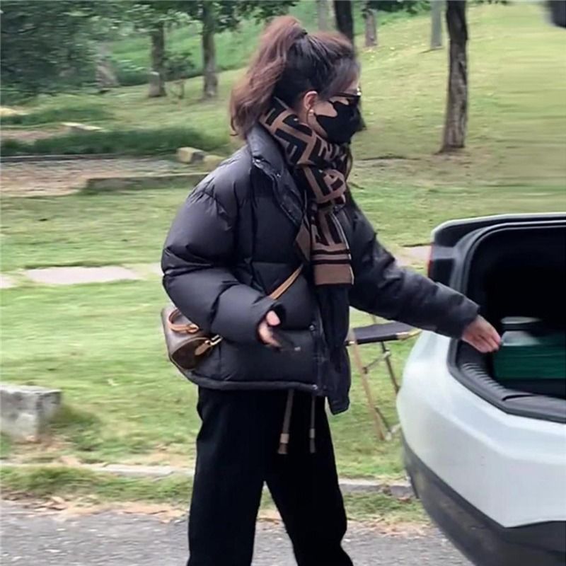 艾菜依短款羽绒羽绒服棉户外运动女小个子2023冬季新羽绒服棉户外