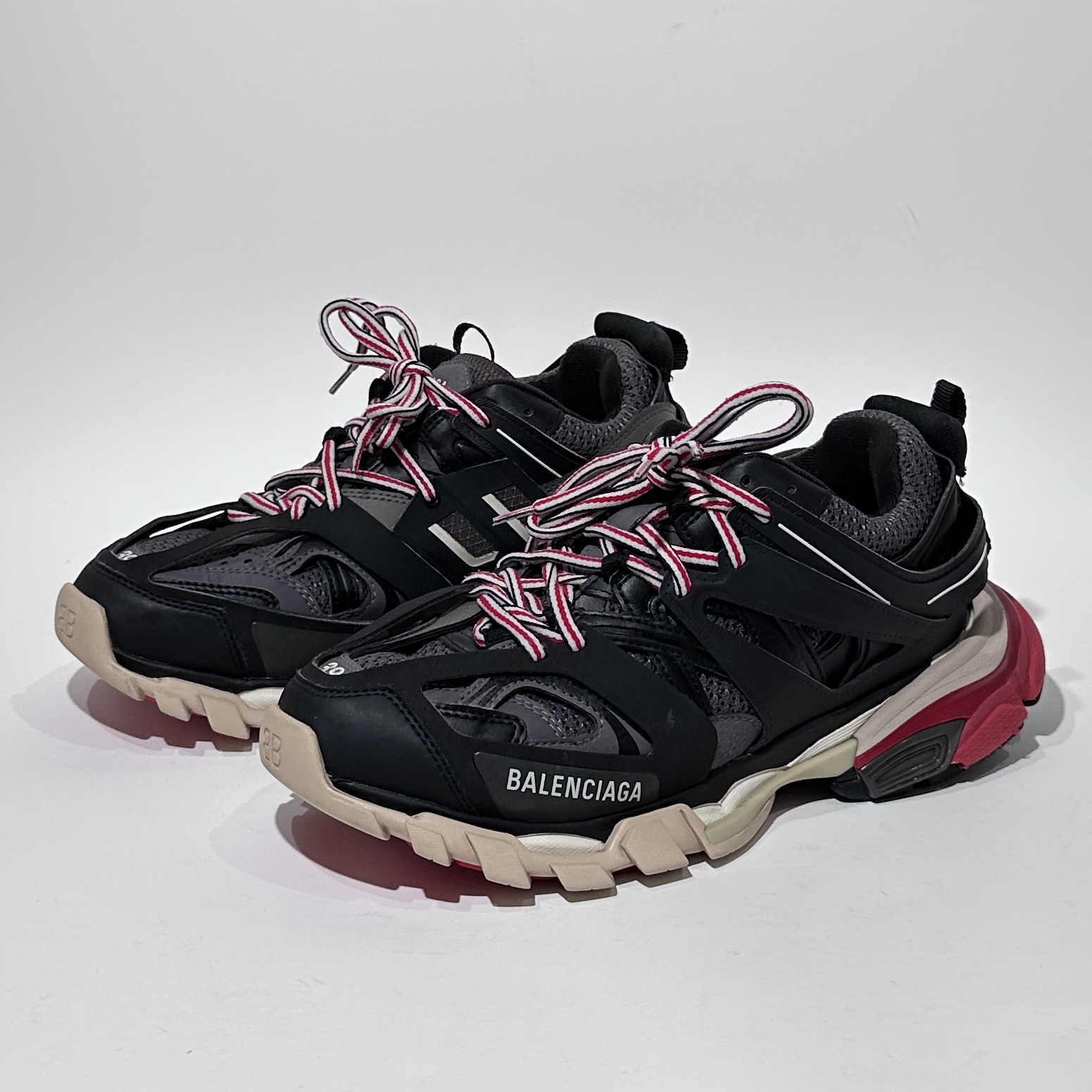 95新 Balenciaga/巴黎世家 39码 Track 黑红时尚老爹鞋/ML1170
