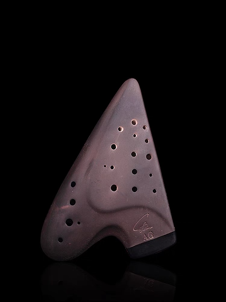 风雅三管AG专业演奏级素烧中音G调三管陶笛