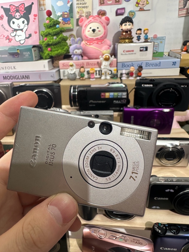 95新 Canon/佳能 佳能ixus70氛围感神机冷色调暖色调都可拍