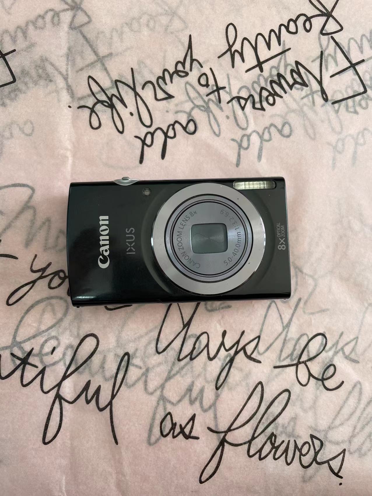 掌柜的ixus160黑色大变焦便携式卡片机