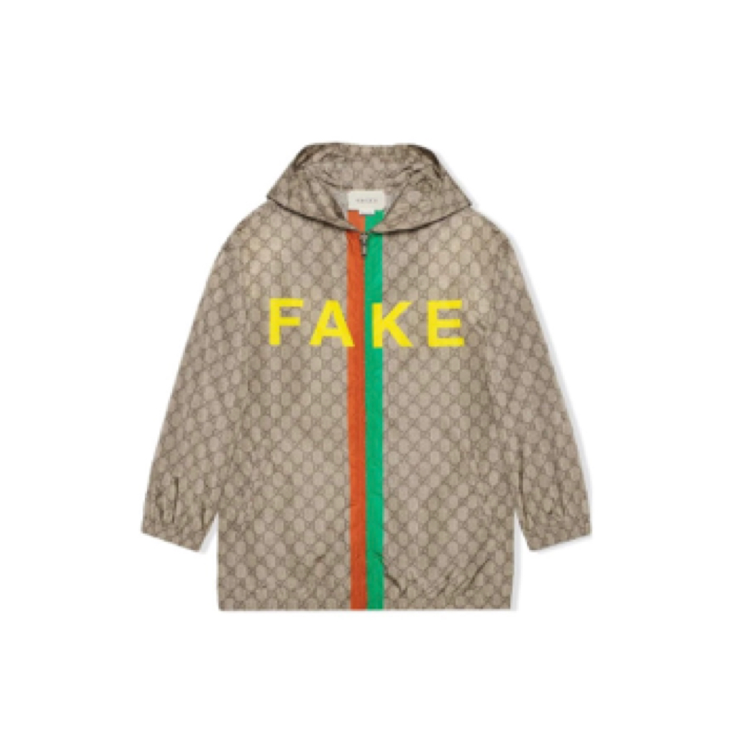 99新 GUCCI/古驰 古驰满印外套/10Y/肩45/胸110/长66/B00751