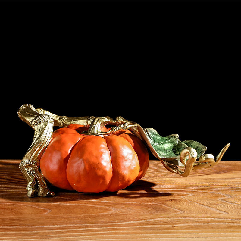 全铜福运南瓜创意铜工艺品摆件