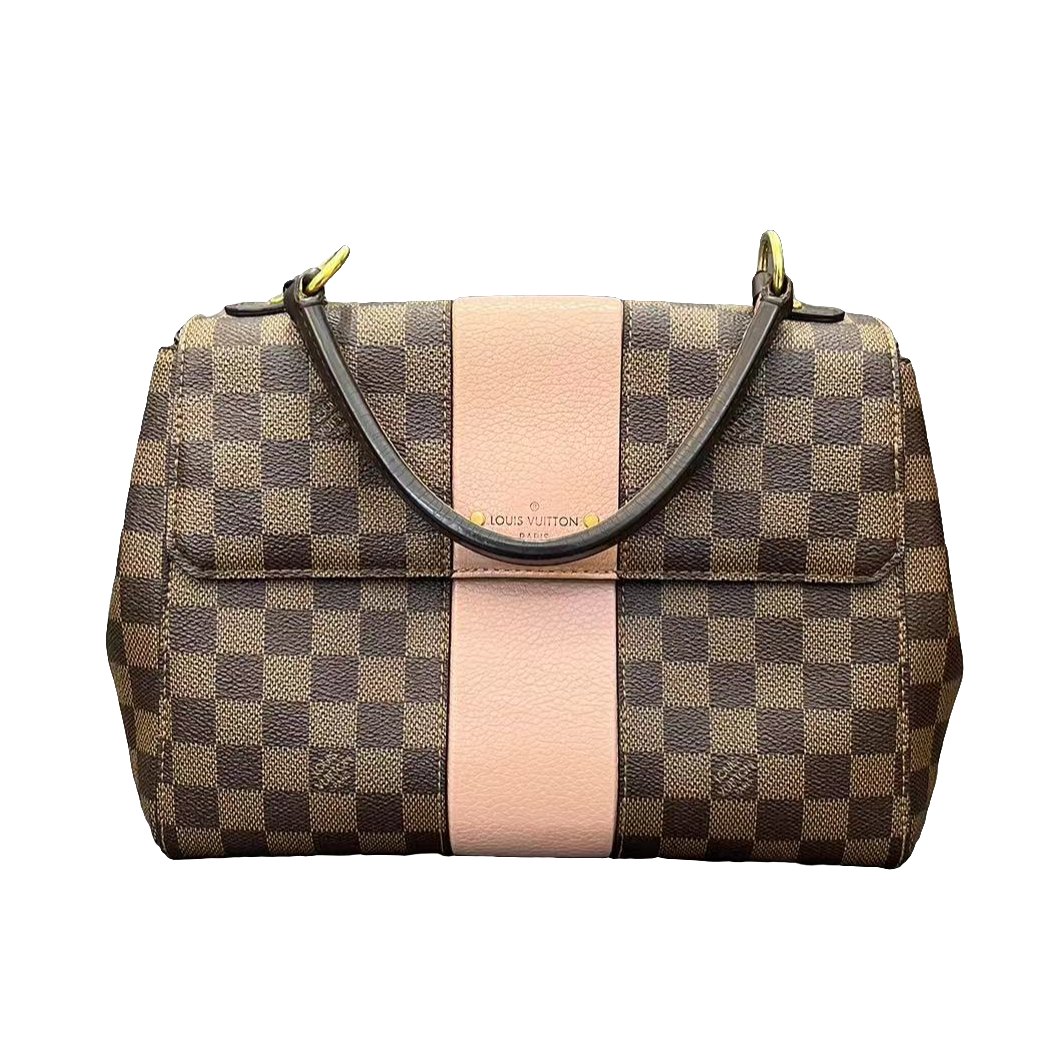 99新 LouisVuitton/路易威登 灵灵子/LV棋盘格克鲁尼/斜跨包